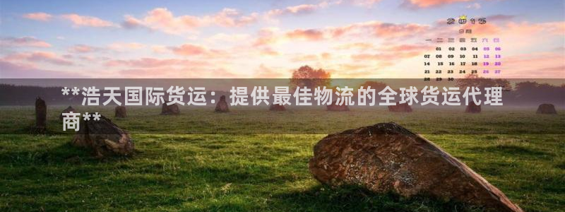 尊龙百度贴吧：**浩天国际货运：提供最佳物流的全球货运代