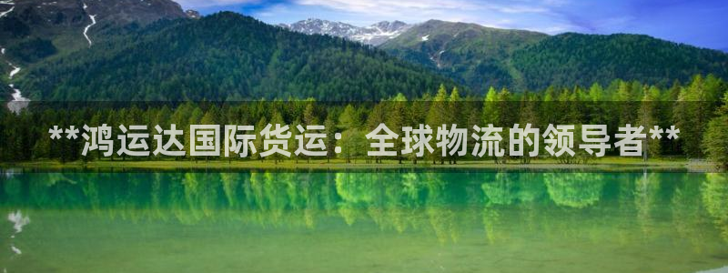 尊龙凯时网站首页手机登录：**鸿运达国际货运：全球物流的