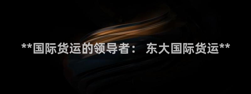 尊龙凯时人生就博官网登录：**国际货运的领导者： 东大国
