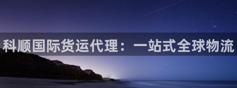 尊龙人生手机版都去ag发财网：科顺国际货运代理：一站式全