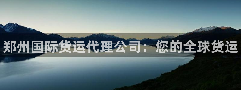 尊龙实业：郑州国际货运代理公司：您的全球货运